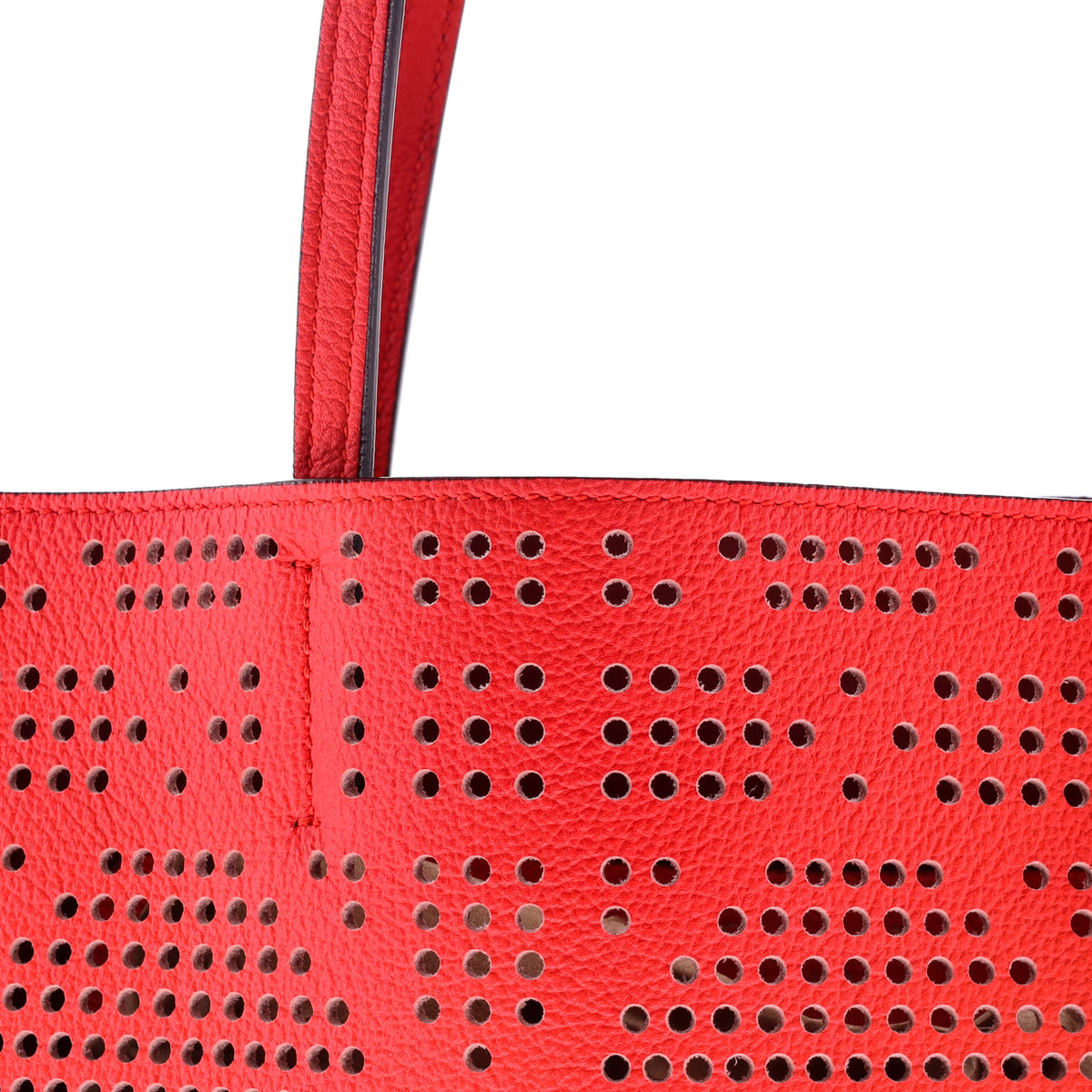 Dioriva Tote Perforated Leather
