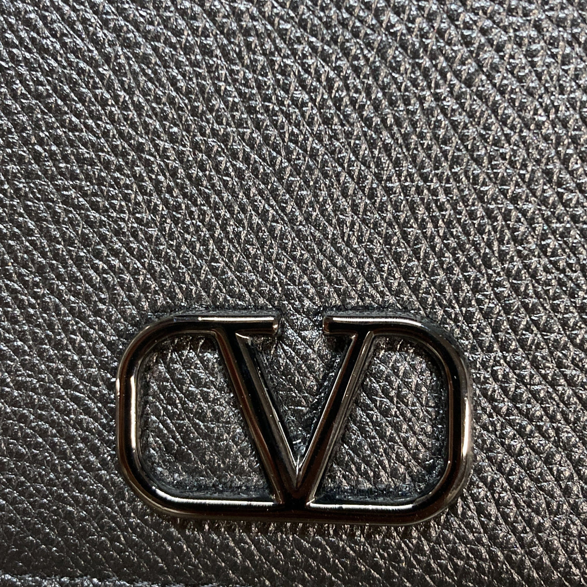 VLogo Signature Wallet on Chain Leather