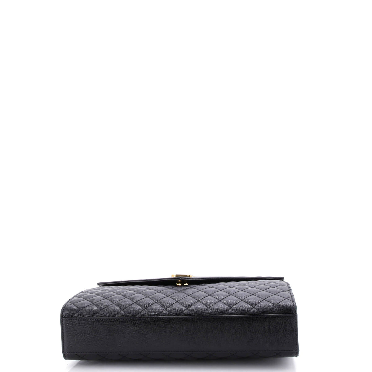 Classic Monogram Envelope Satchel Mixed Matelasse Leather Large