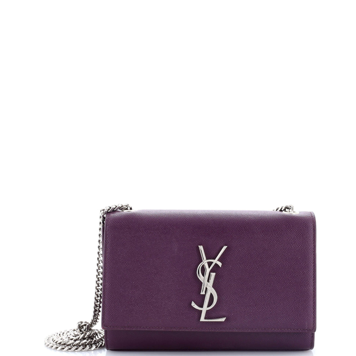 Classic Monogram Crossbody Bag Grainy Leather Small