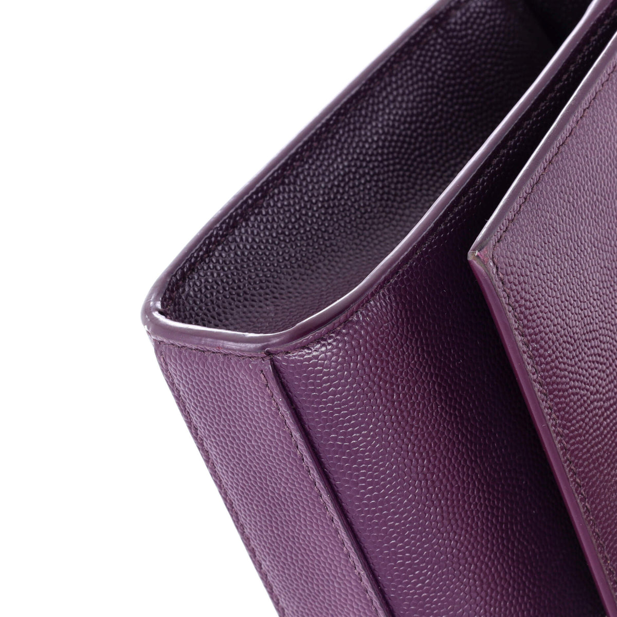 Classic Monogram Crossbody Bag Grainy Leather Small