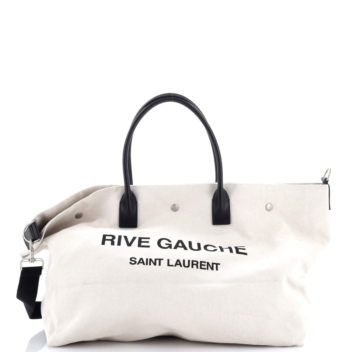 Rive Gauche Shopper Tote Canvas Maxi