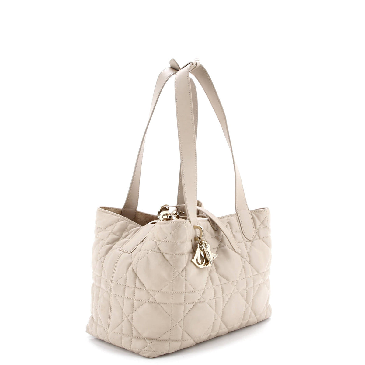 Toujours Tote Bag Macrocannage Quilt Calfskin Medium