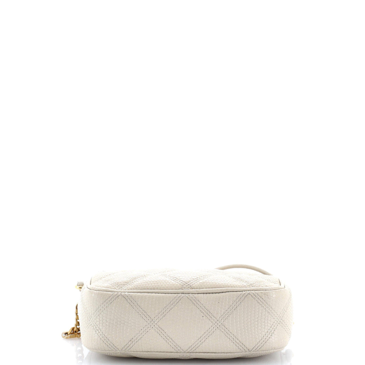Becky Camera Bag Quilted Lizard Embossed