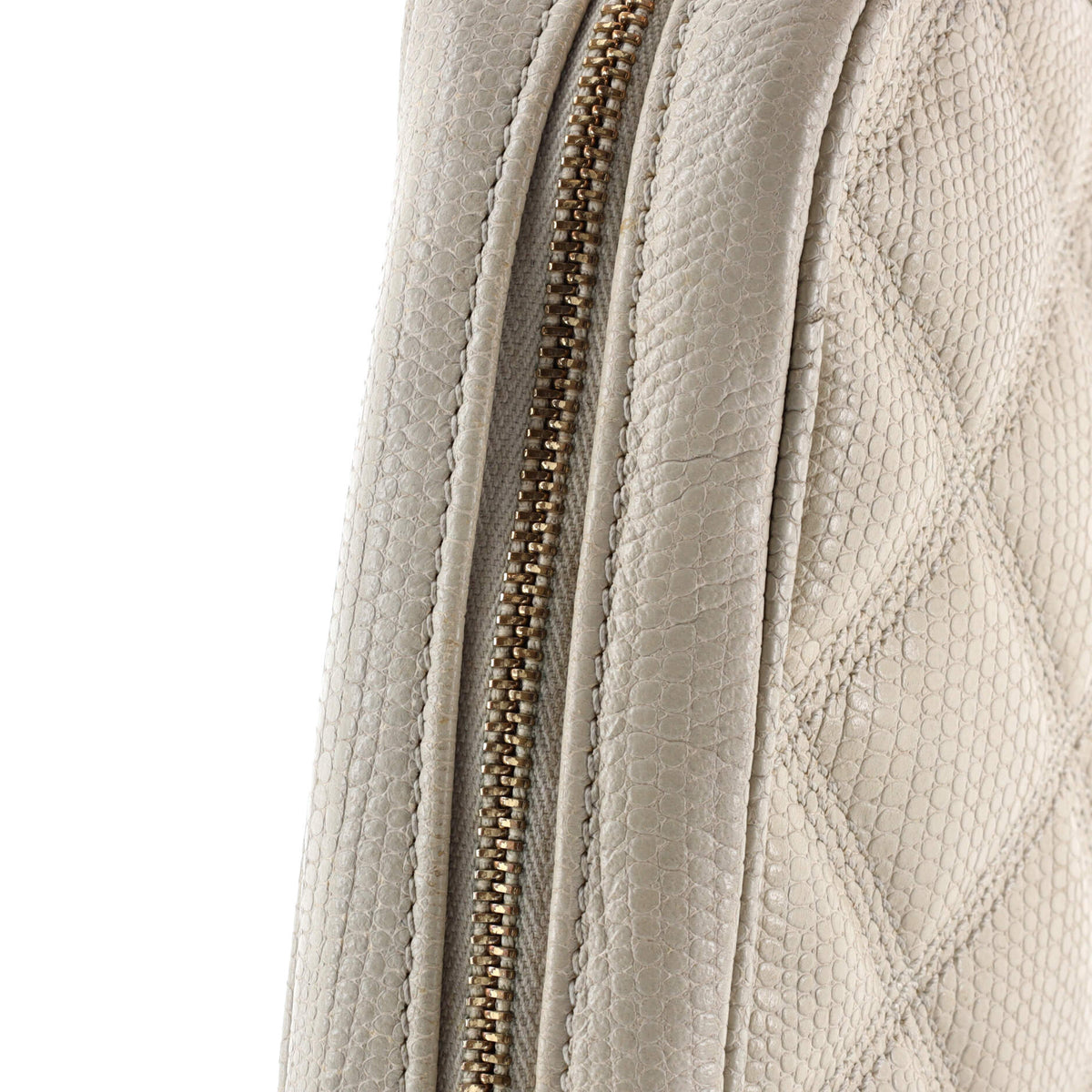 Becky Camera Bag Quilted Lizard Embossed