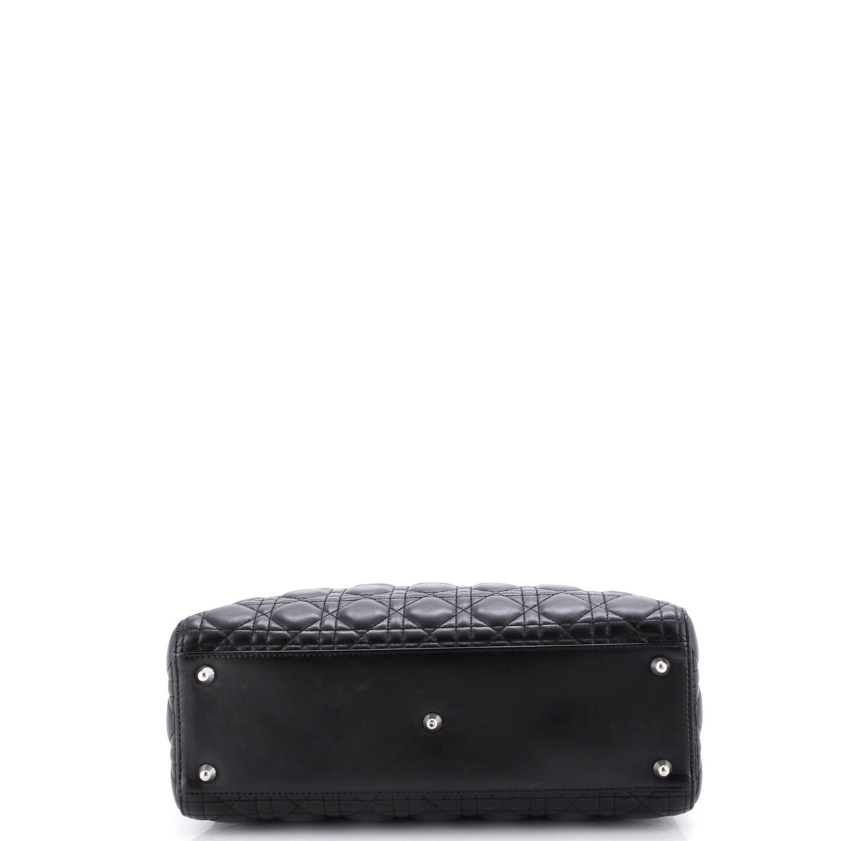 Lady Dior Bag Cannage Quilt Lambskin Large
