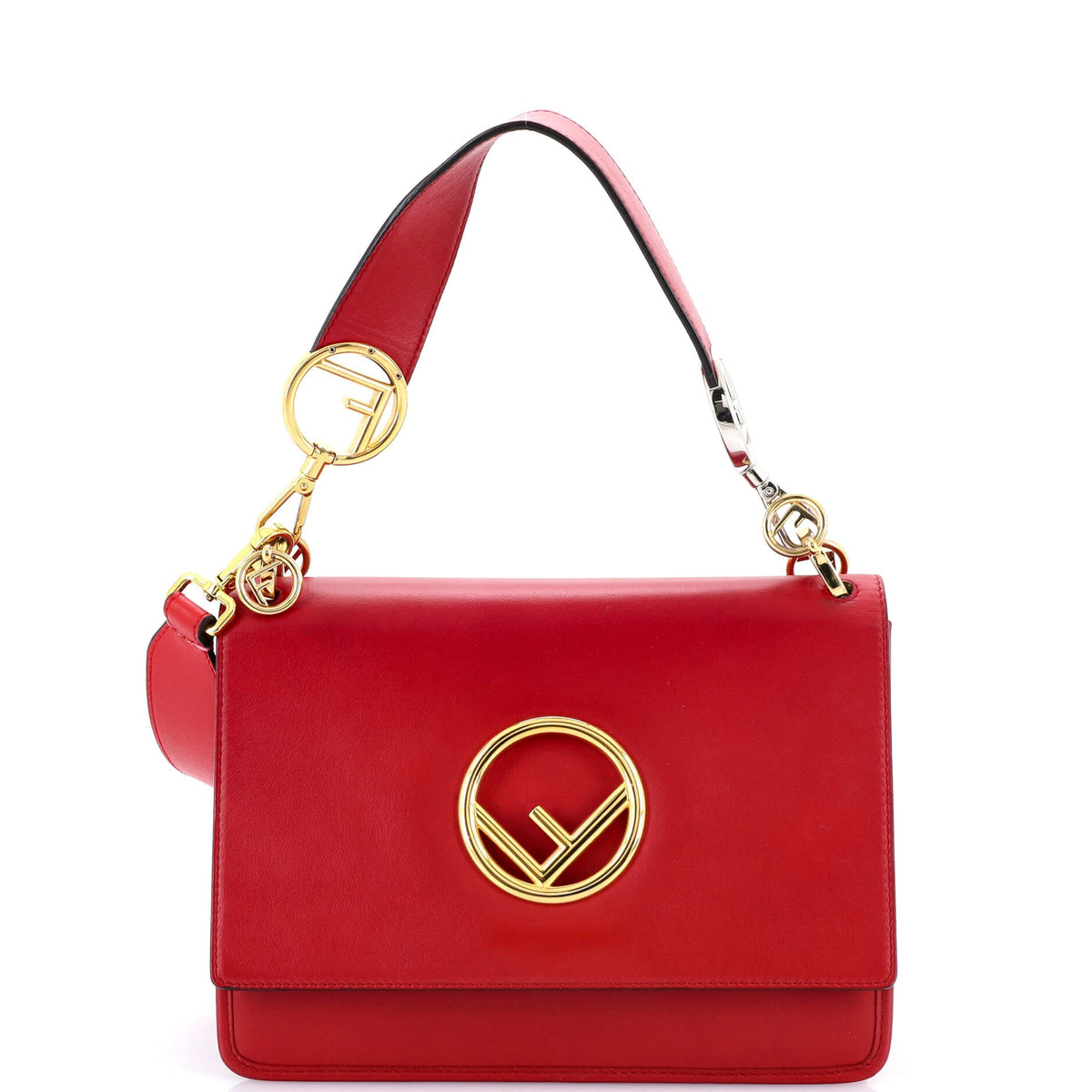 Kan I F Shoulder Bag Leather Medium