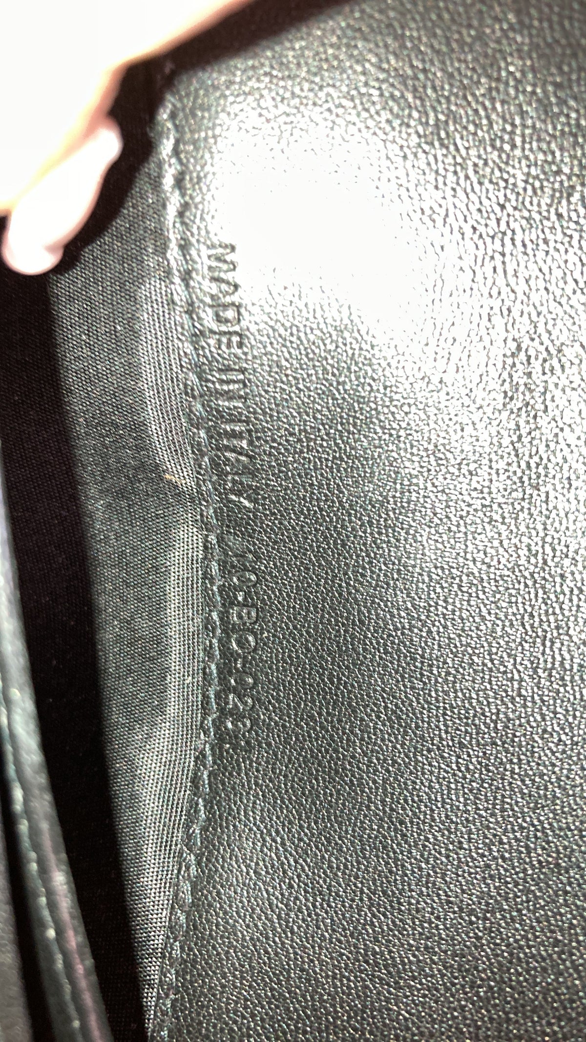 Elite Shoulder Pouch Oblique Canvas and Calfskin