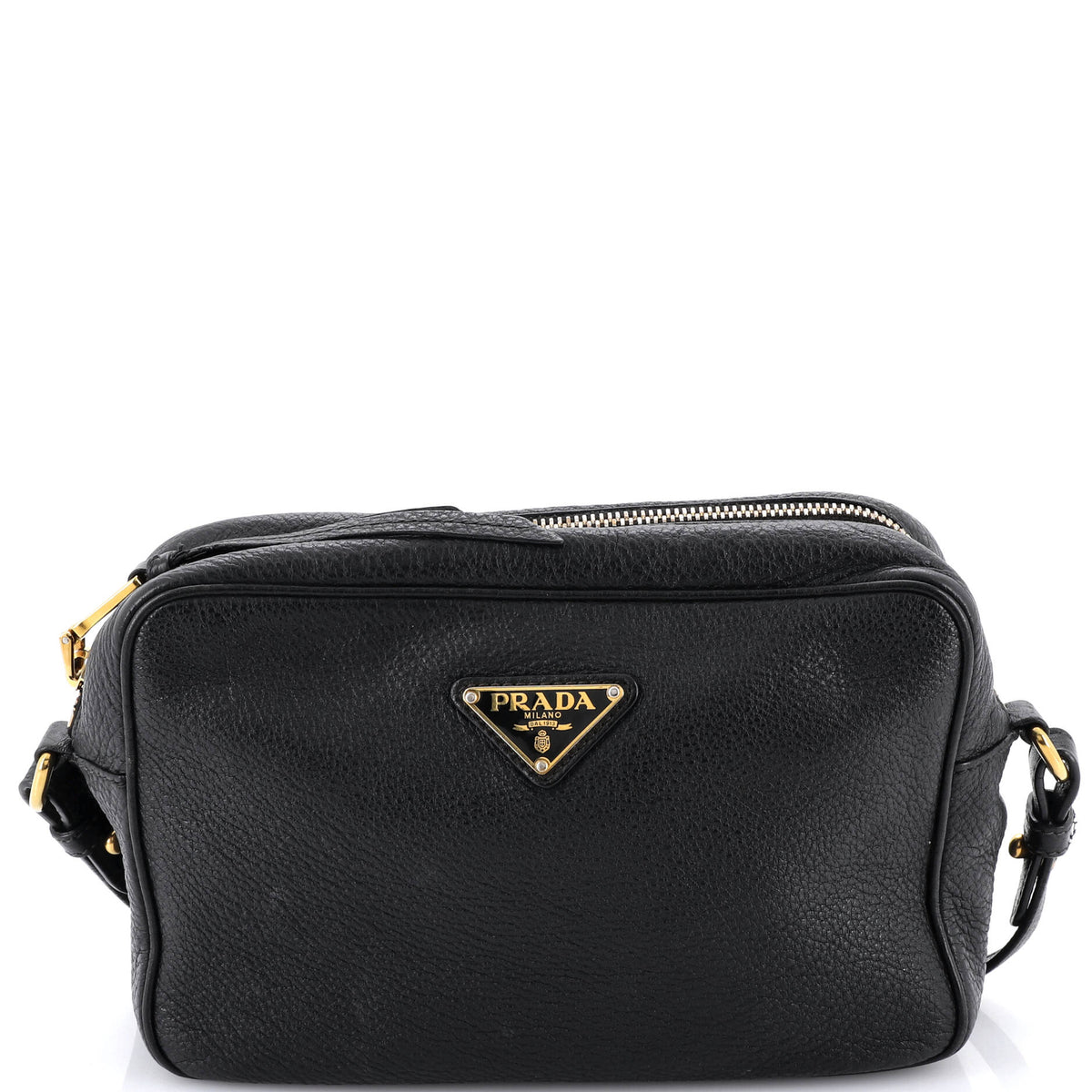 Double Zip Camera Bag Vitello Phenix Medium