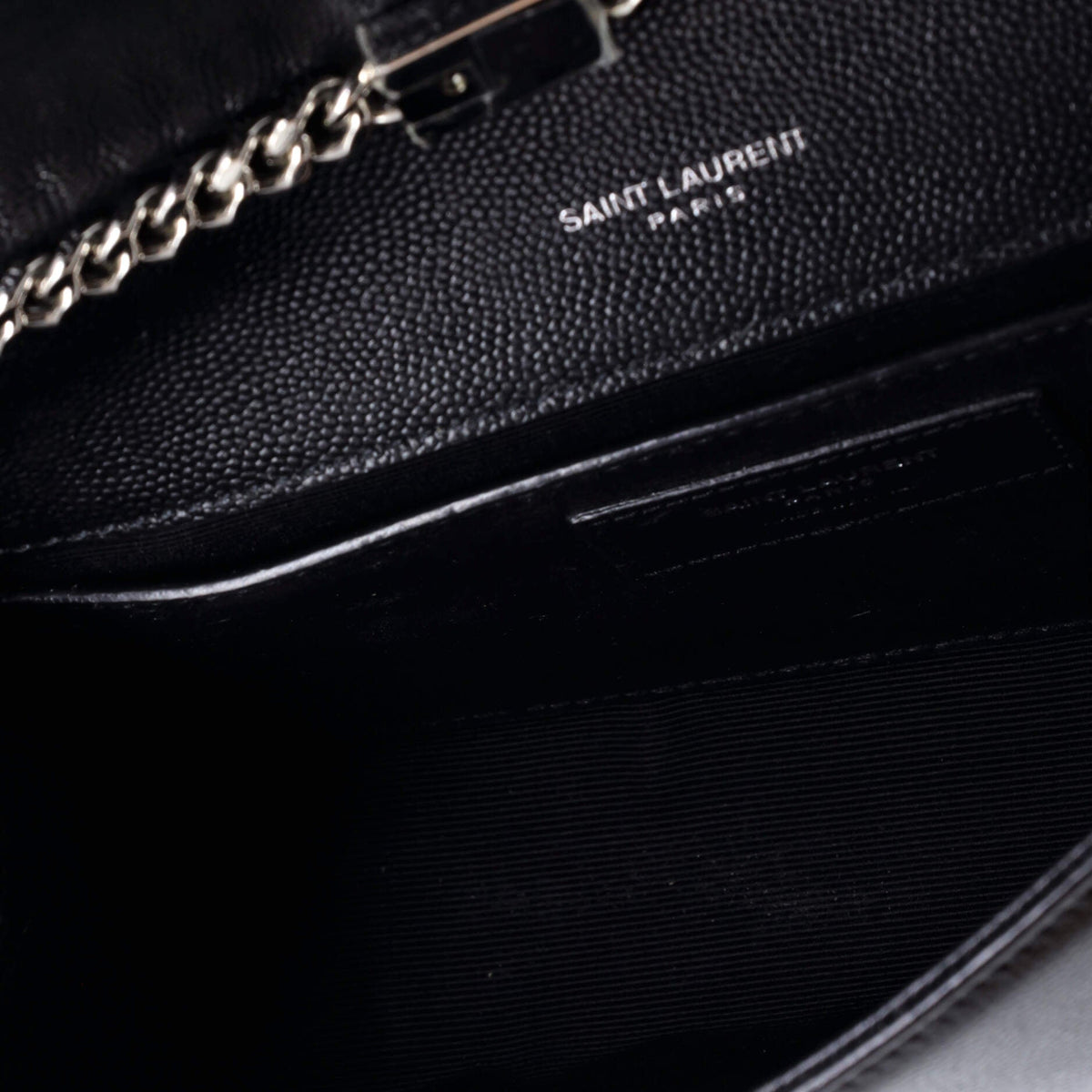 Classic Monogram Crossbody Bag Grainy Leather Small