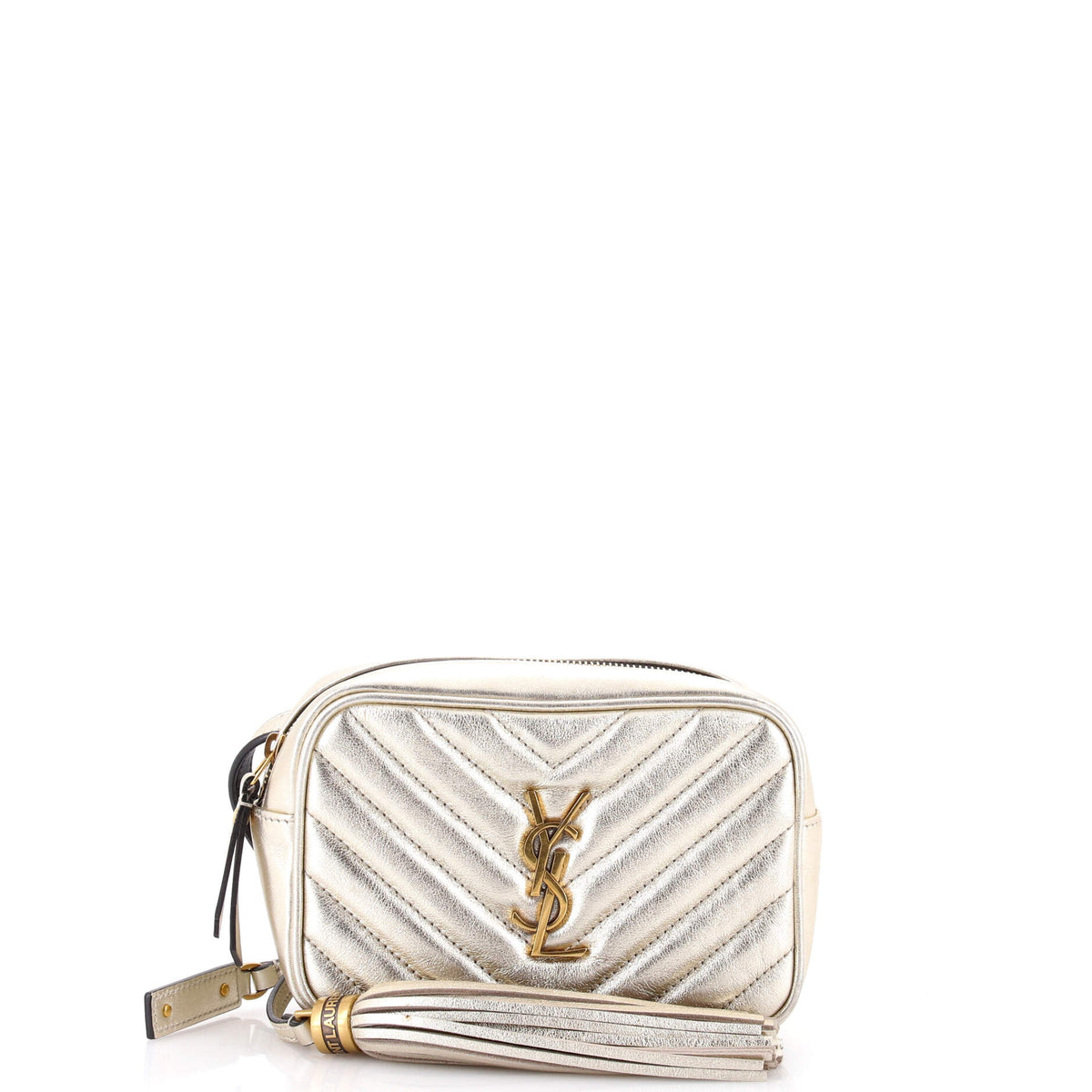 Lou Belt Bag Matelasse Chevron Leather