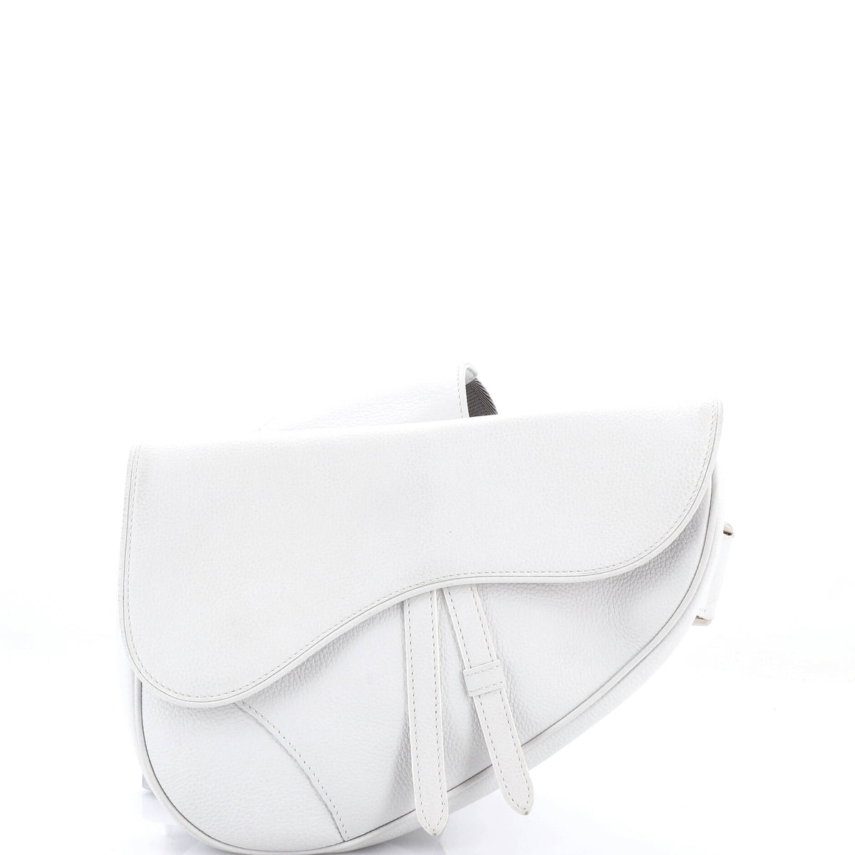 Saddle Crossbody Bag Leather Mini