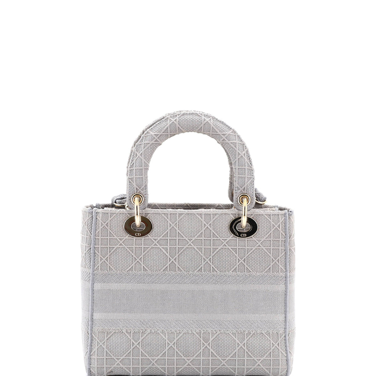 Lady D-Lite Bag Cannage Embroidered Canvas Medium
