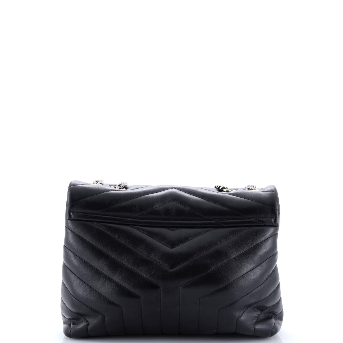 Loulou Shoulder Bag Matelasse Chevron Leather Medium