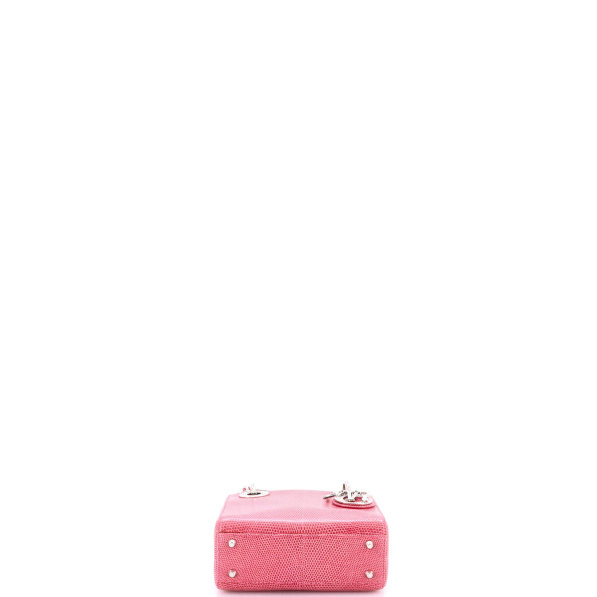 Lady Dior Bag Lizard with Crystal Charms Mini