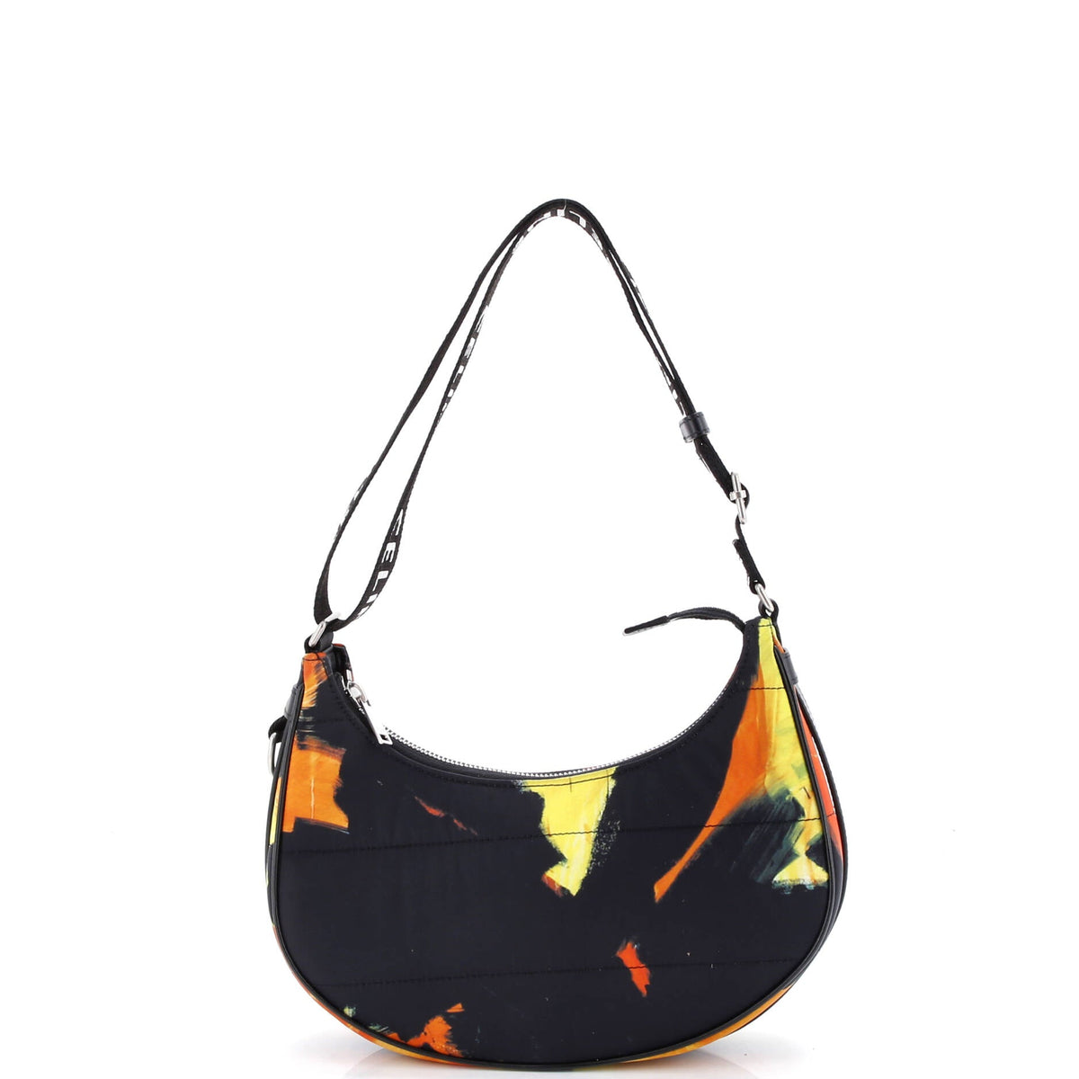 Ava Shoulder Bag Printed Quilted Nylon Medium