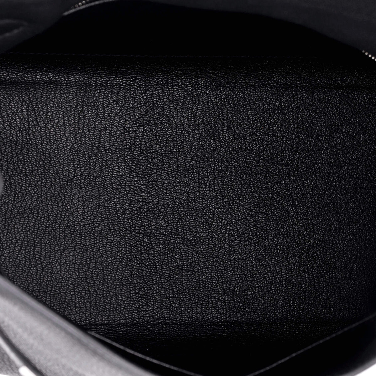 Kelly Handbag Noir Togo with Palladium Hardware 28