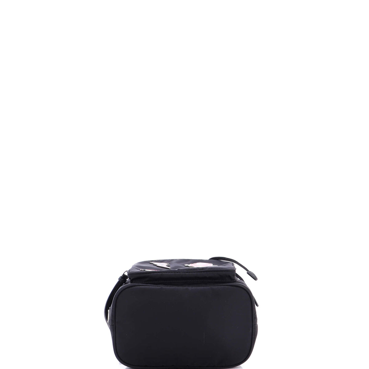 Drawstring Bucket Bag Embellished Tessuto Small