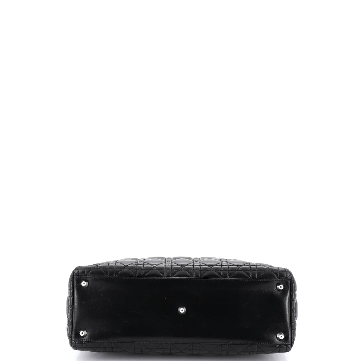 Lady Dior Bag Cannage Quilt Lambskin Large