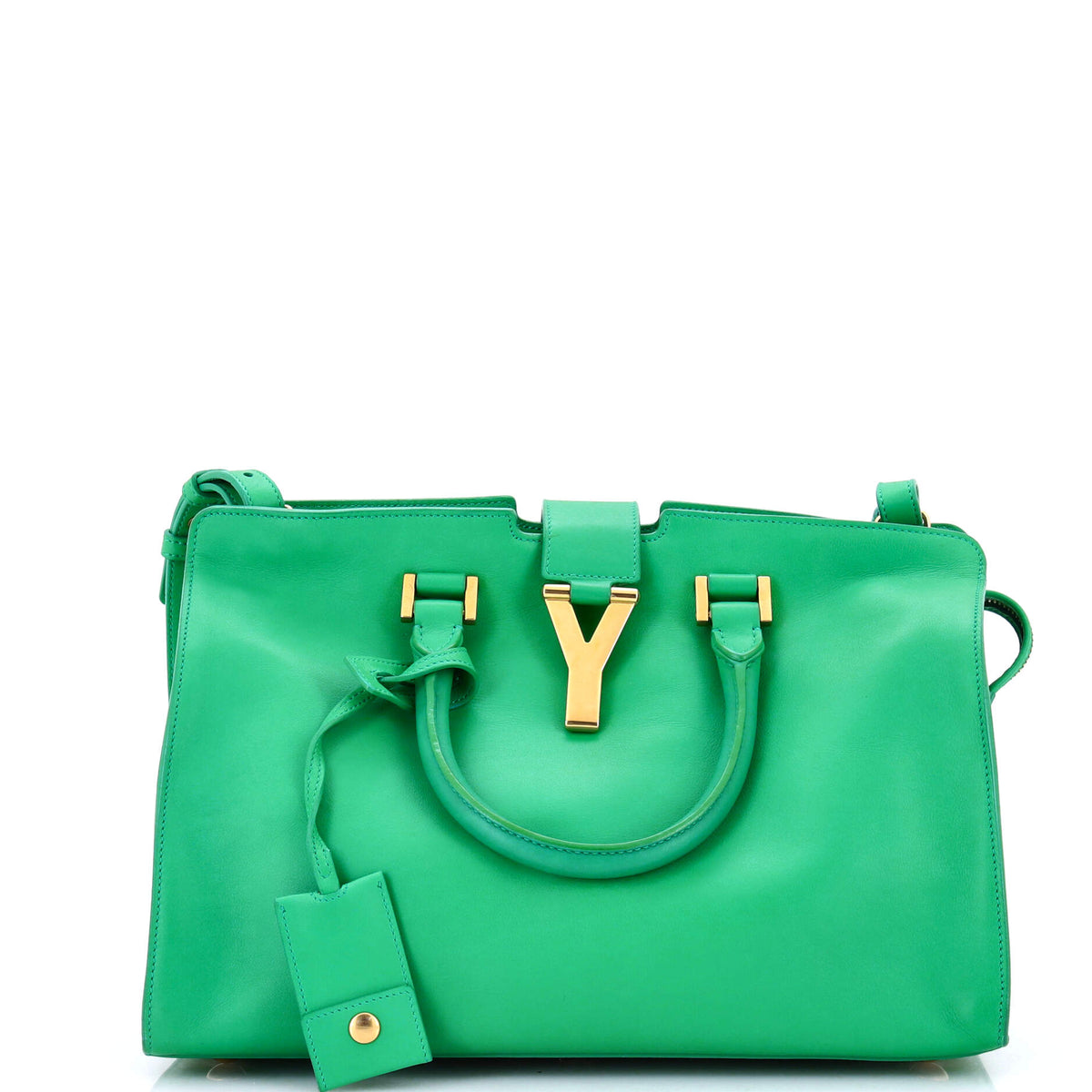 Classic Y Cabas Leather Small