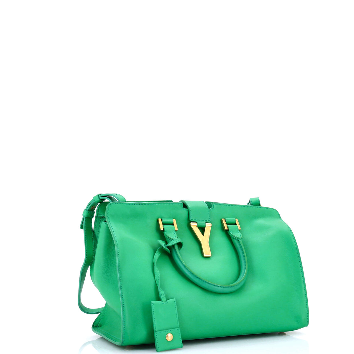 Classic Y Cabas Leather Small