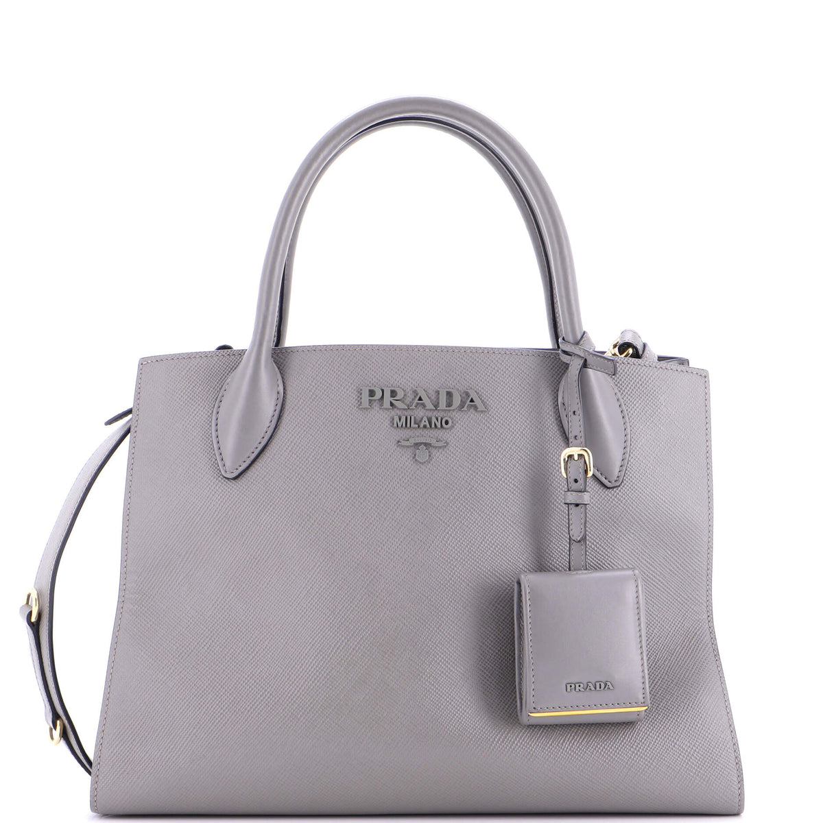 Monochrome Tote Saffiano with City Calf Medium