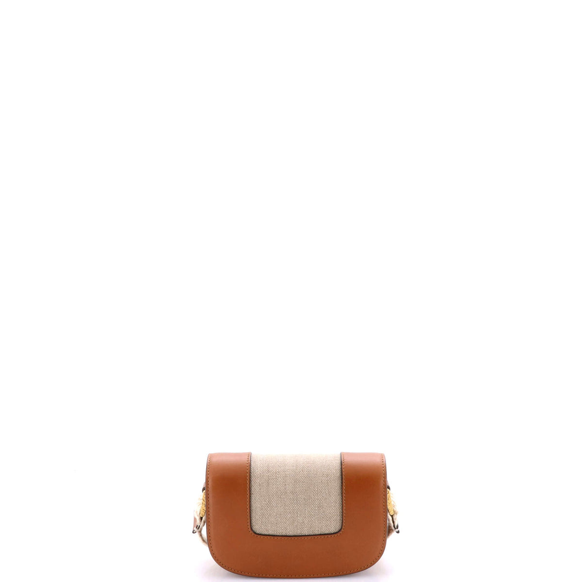 Supervee Crossbody Bag Linen with Leather Small