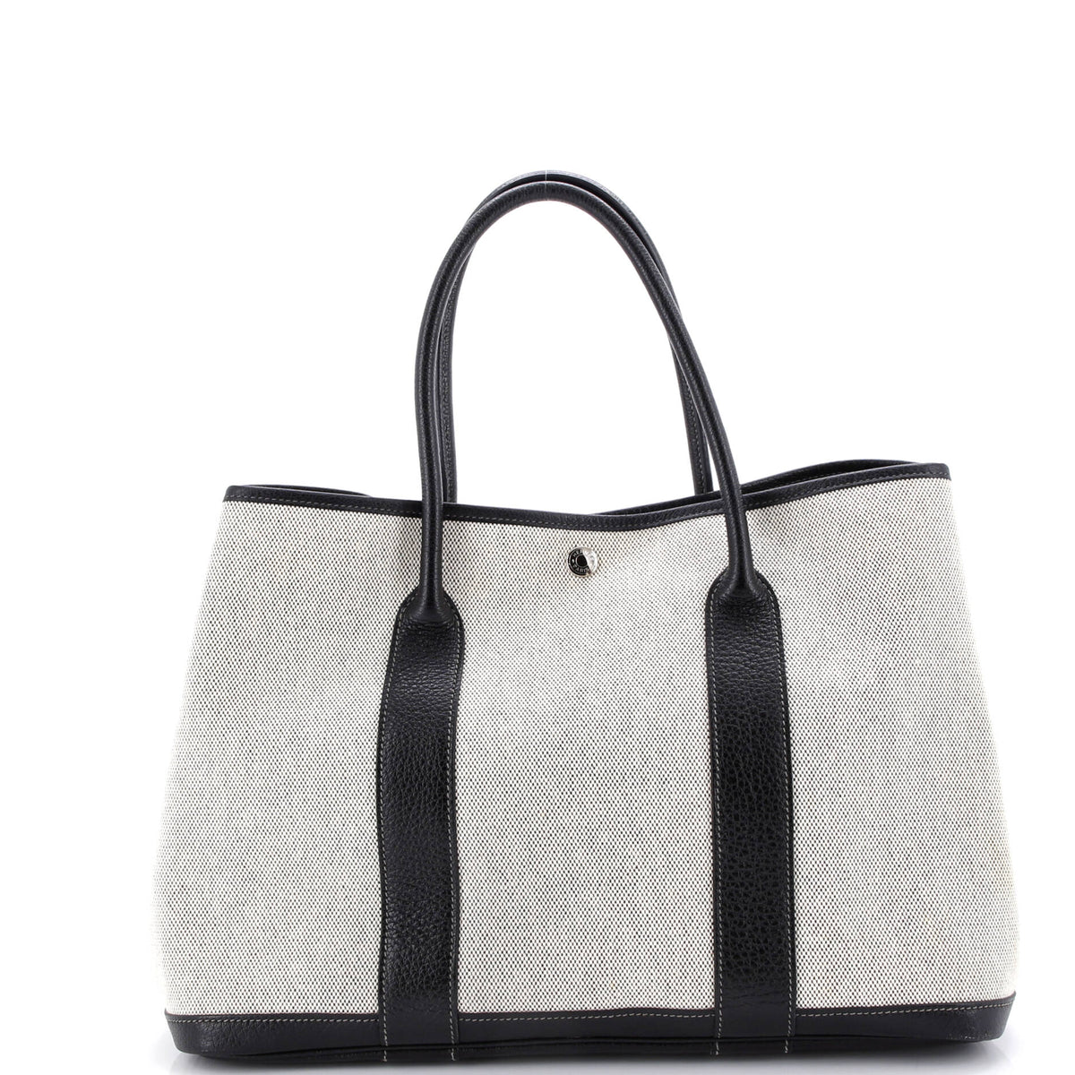 Garden Party Tote Toile and Leather 36