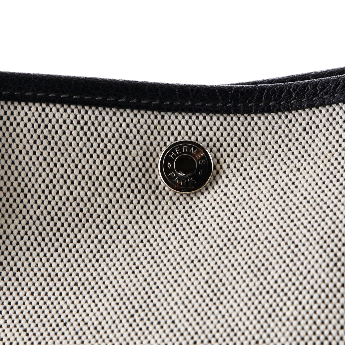 Garden Party Tote Toile and Leather 36