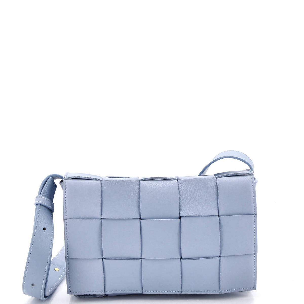 Cassette Crossbody Bag Maxi Intrecciato Leather