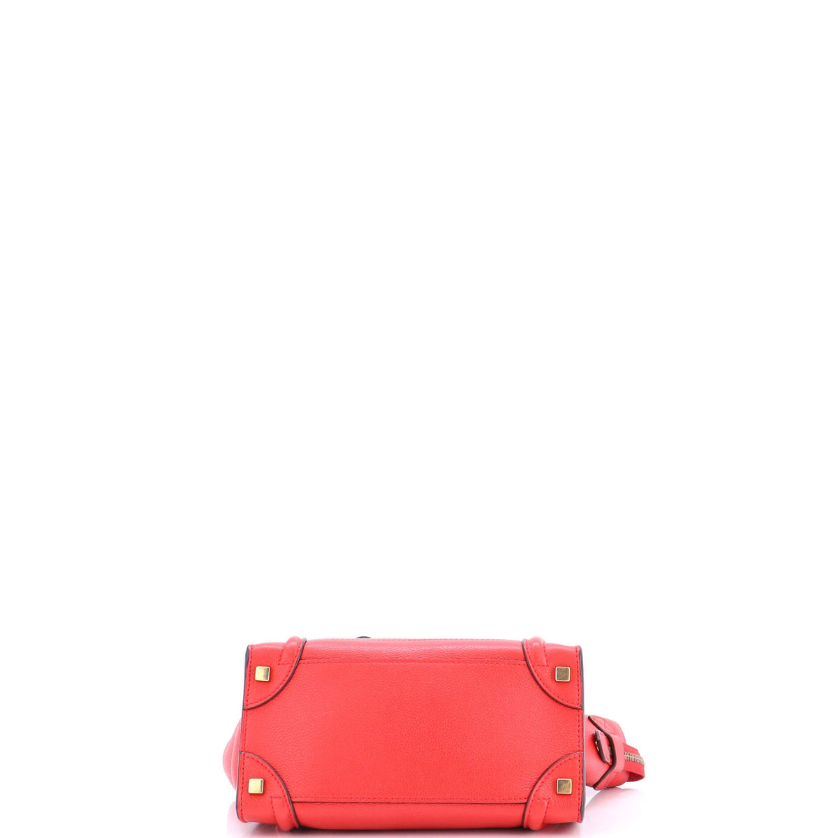 Luggage Bag Grainy Leather Micro