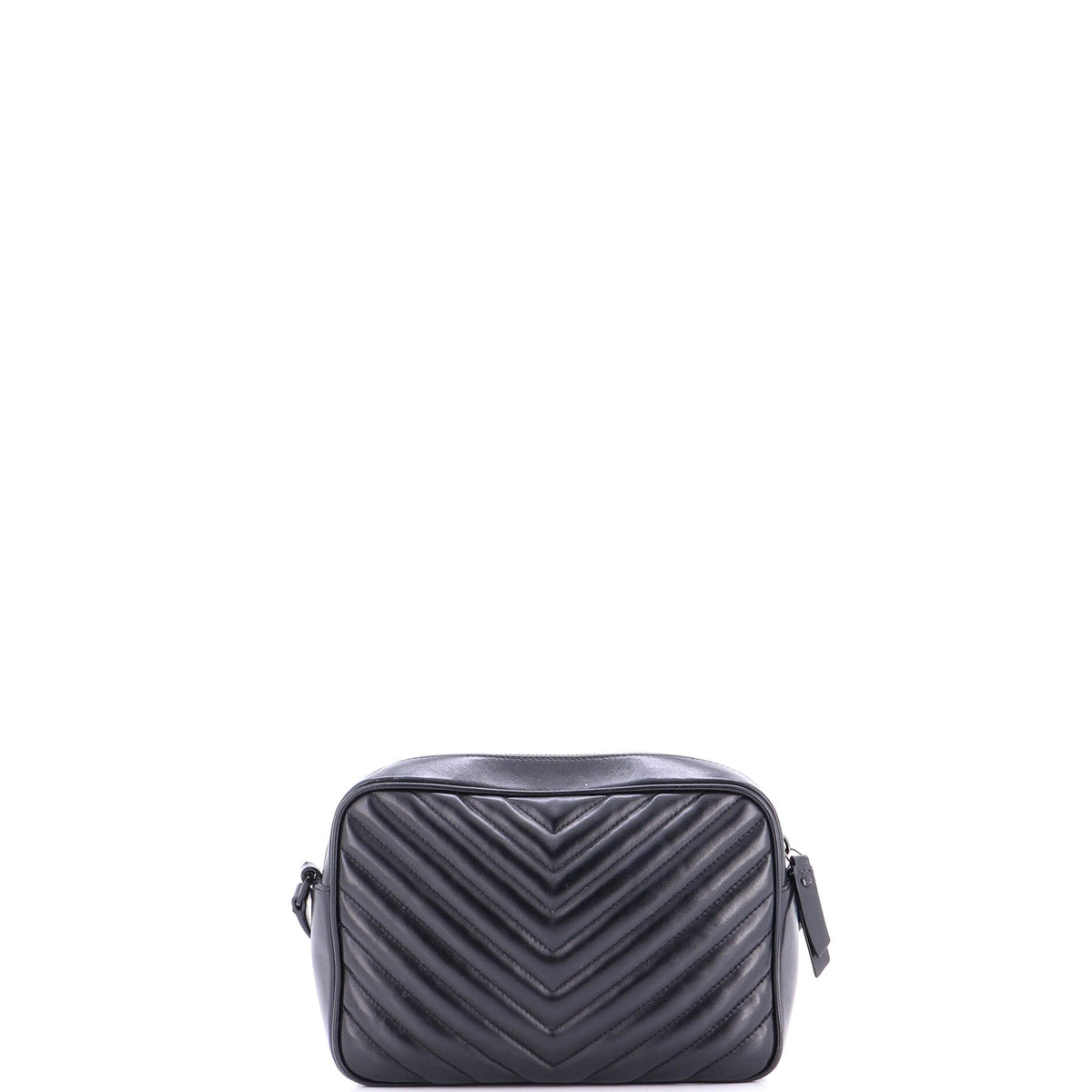 Lou Camera Bag Matelasse Chevron Leather Small