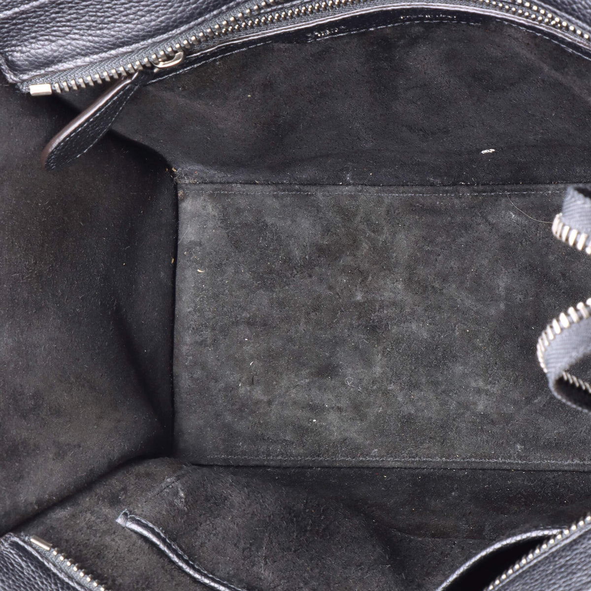 Luggage Bag Grainy Leather Micro