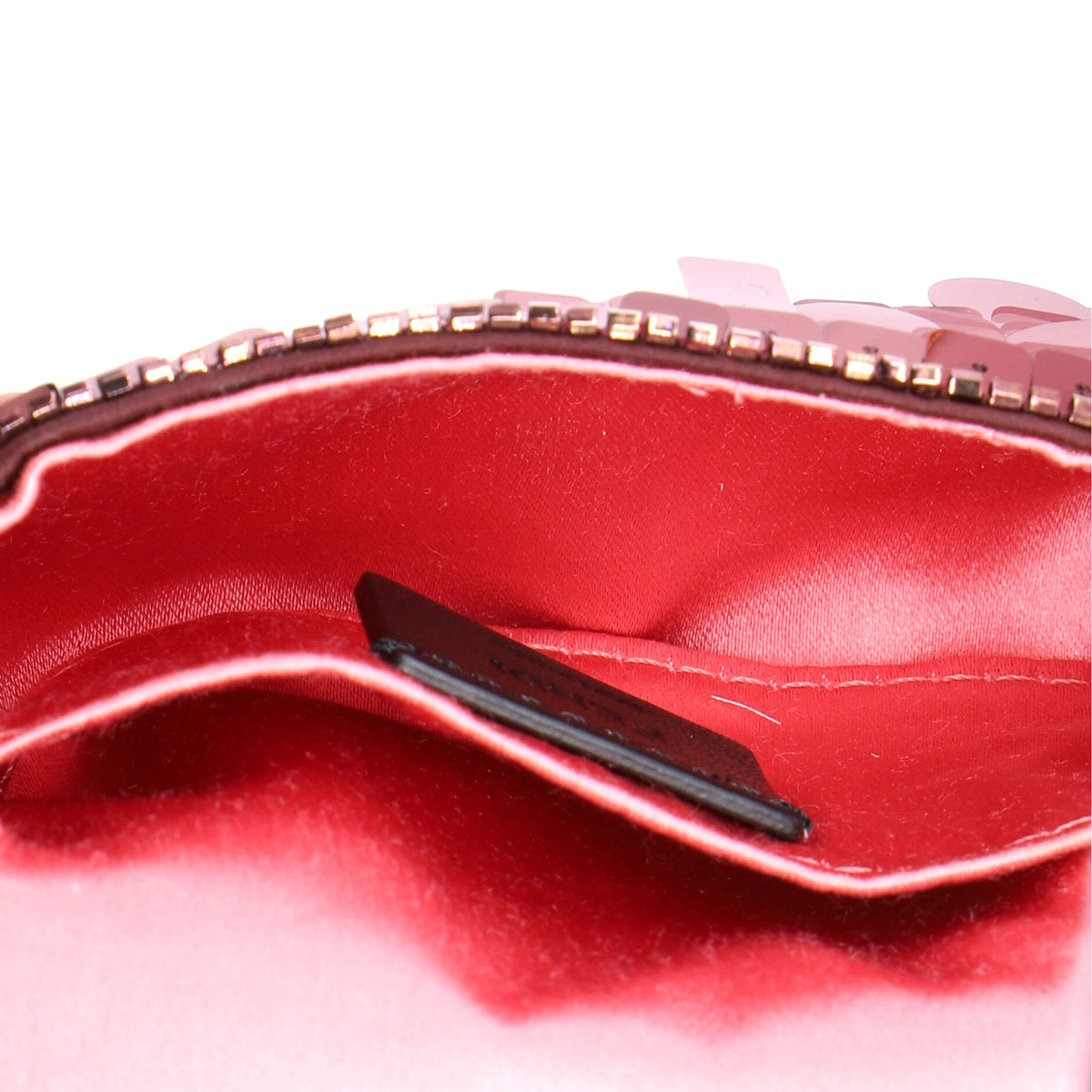 Chain Baguette Charm Bag Sequins Nano