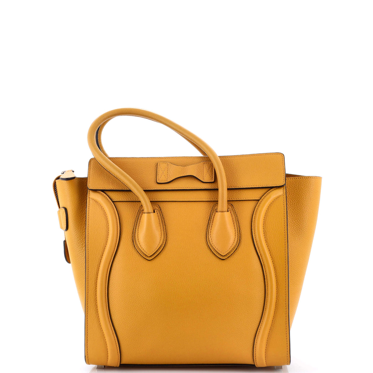 Luggage Bag Grainy Leather Micro