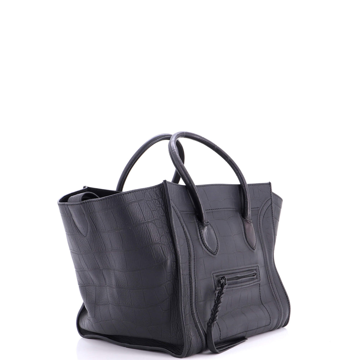 Phantom Bag Crocodile Embossed Leather Medium