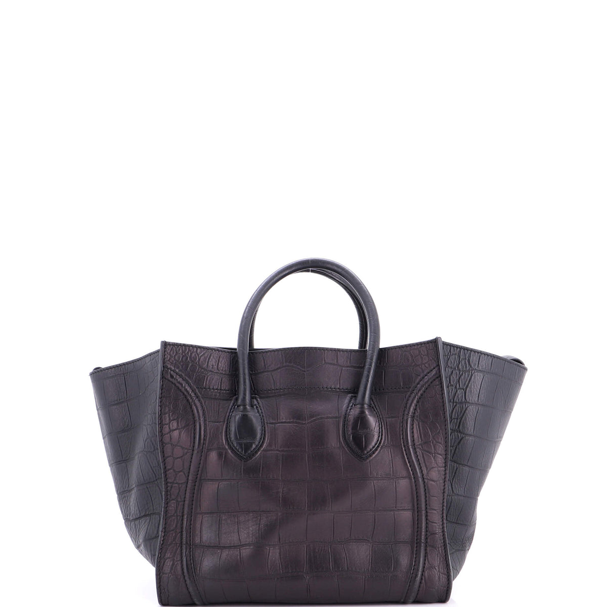 Phantom Bag Crocodile Embossed Leather Medium