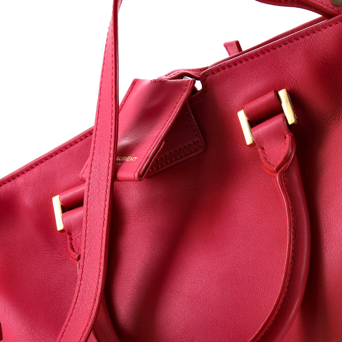 Classic Y Cabas Leather Small