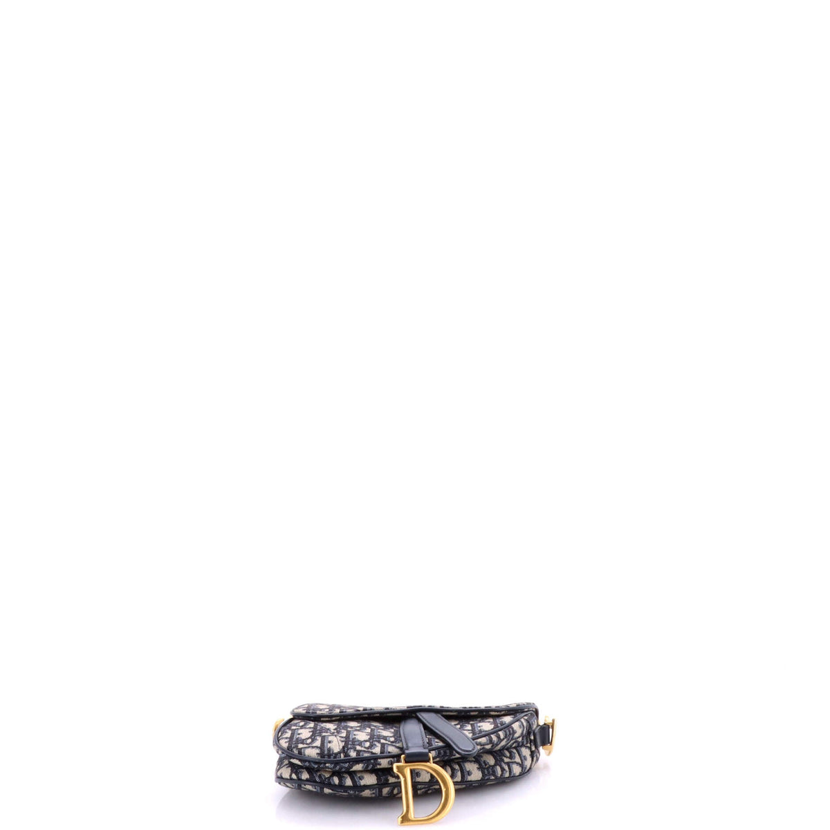 Saddle Handbag Oblique Canvas Mini