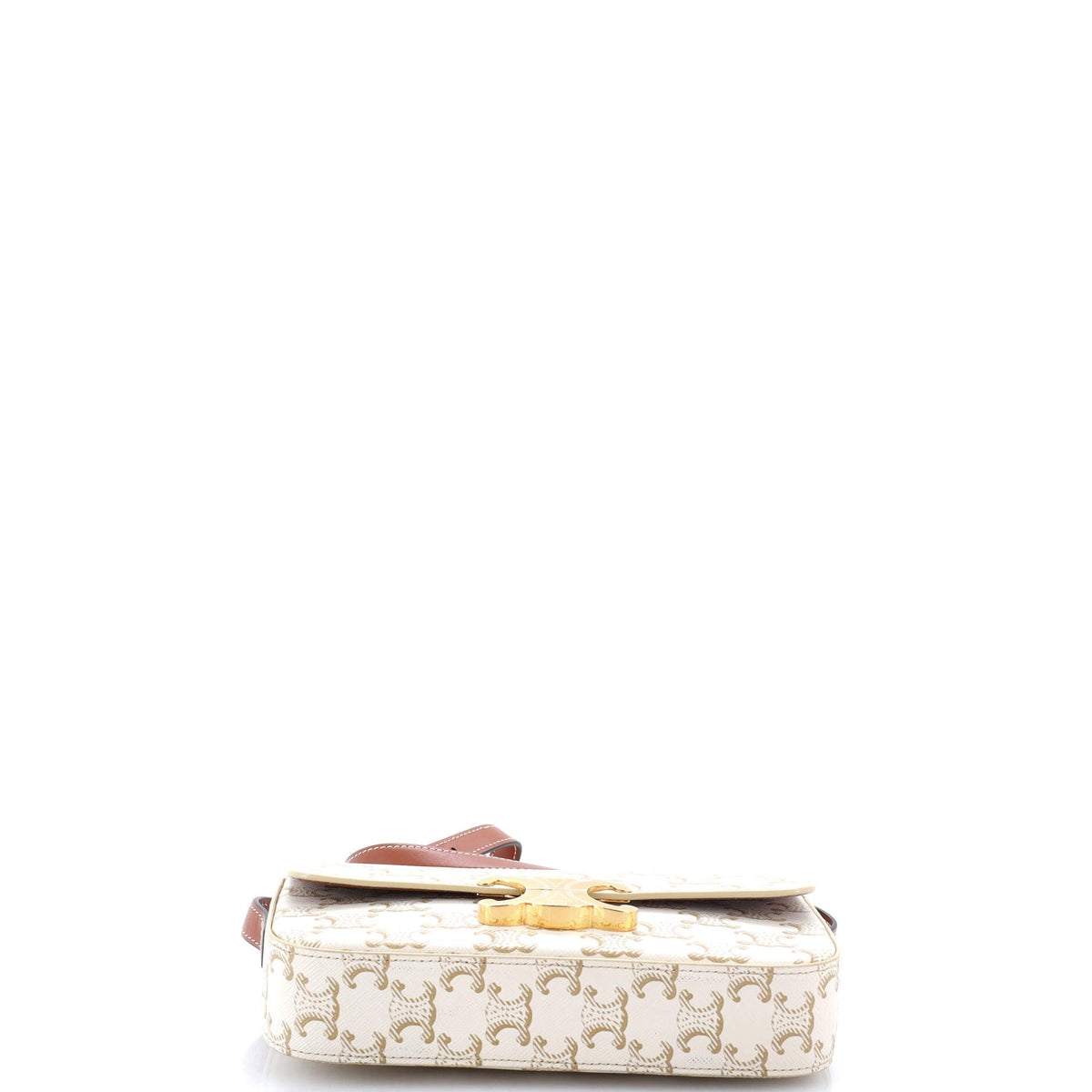 Triomphe East-West Shoulder Bag Triomphe Coated Canvas
