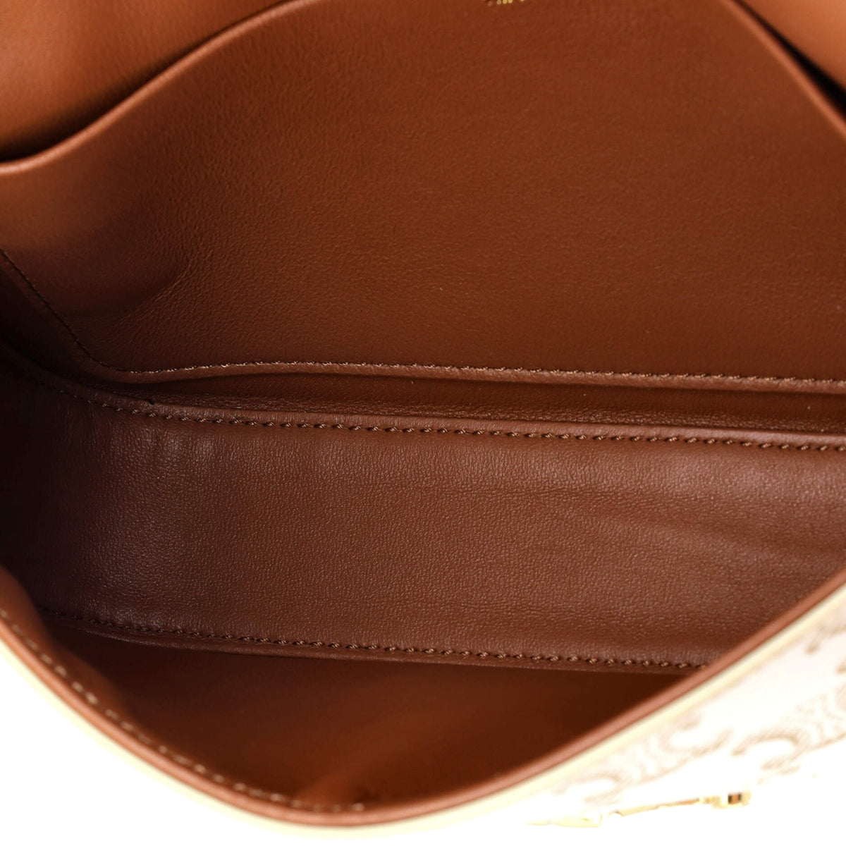 Triomphe East-West Shoulder Bag Triomphe Coated Canvas