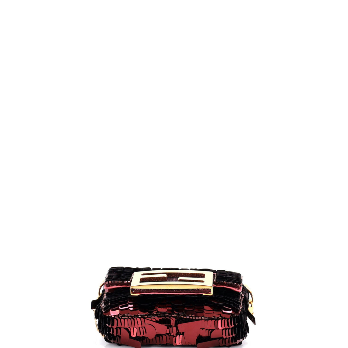 Chain Baguette Charm Bag Sequins Nano