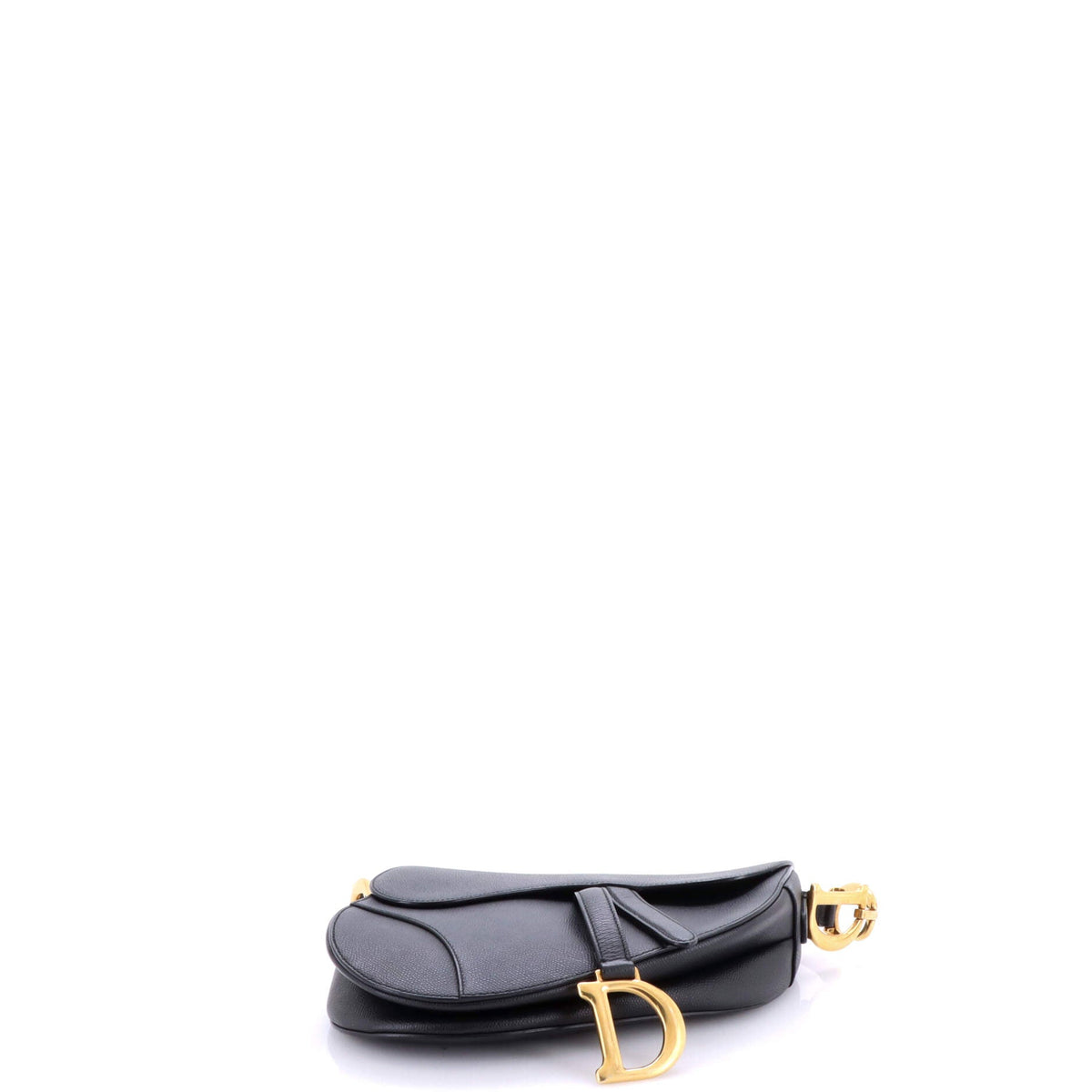 Saddle Handbag Leather Medium