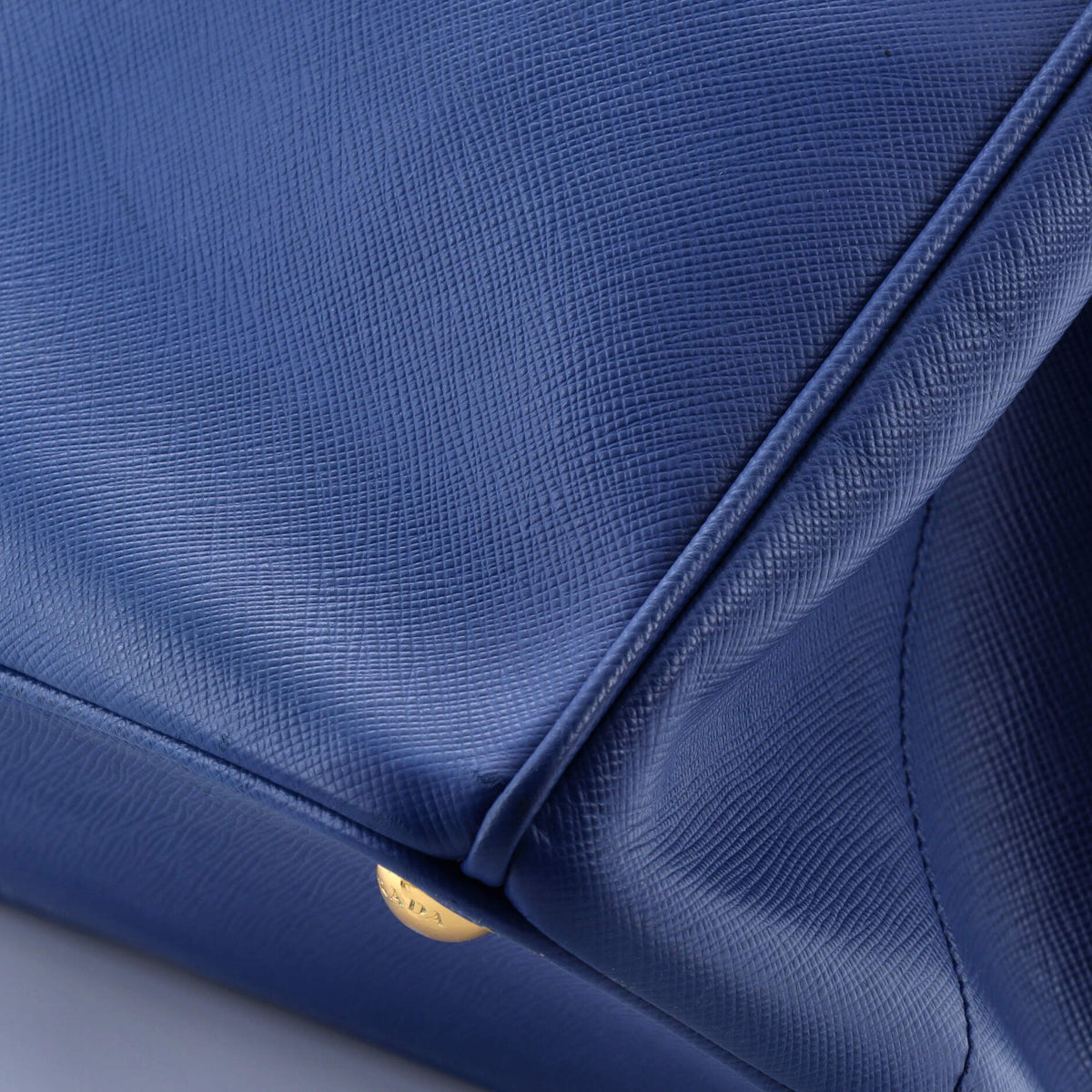 Double Zip Lux Tote Saffiano Leather Medium
