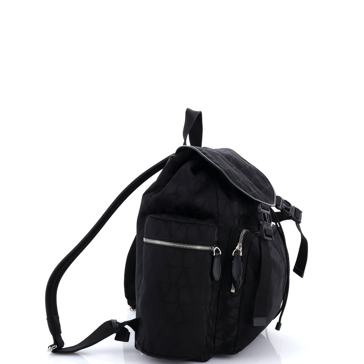 Double Buckle Backpack Toile Iconograph Nylon