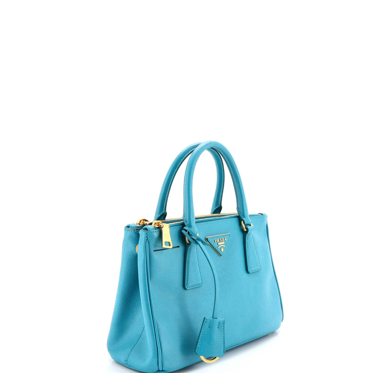 Galleria Double Zip Tote Saffiano Leather Small