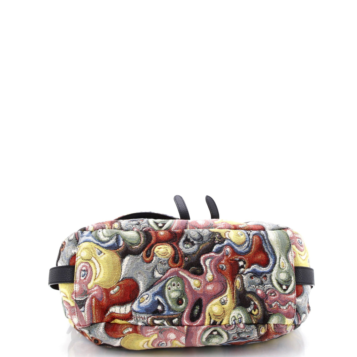 Kenny Scharf Saddle Soft Bag Jacquard Printed Canvas