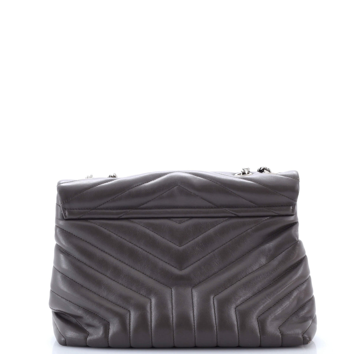 Loulou Shoulder Bag Matelasse Chevron Leather Medium