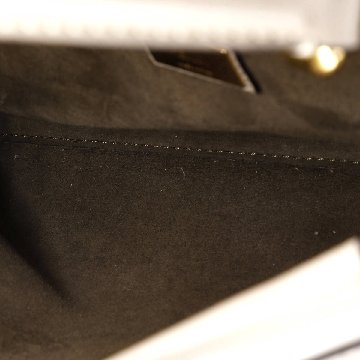 Peekaboo Bag Leather with Plexiglass Detail Regular