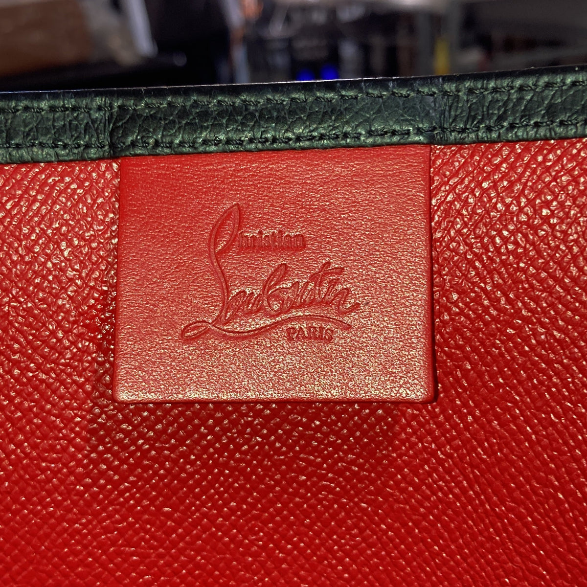 Cabata East West Tote Leather Large